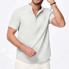 Men's Short Sleeve Henley Shirt — view 2