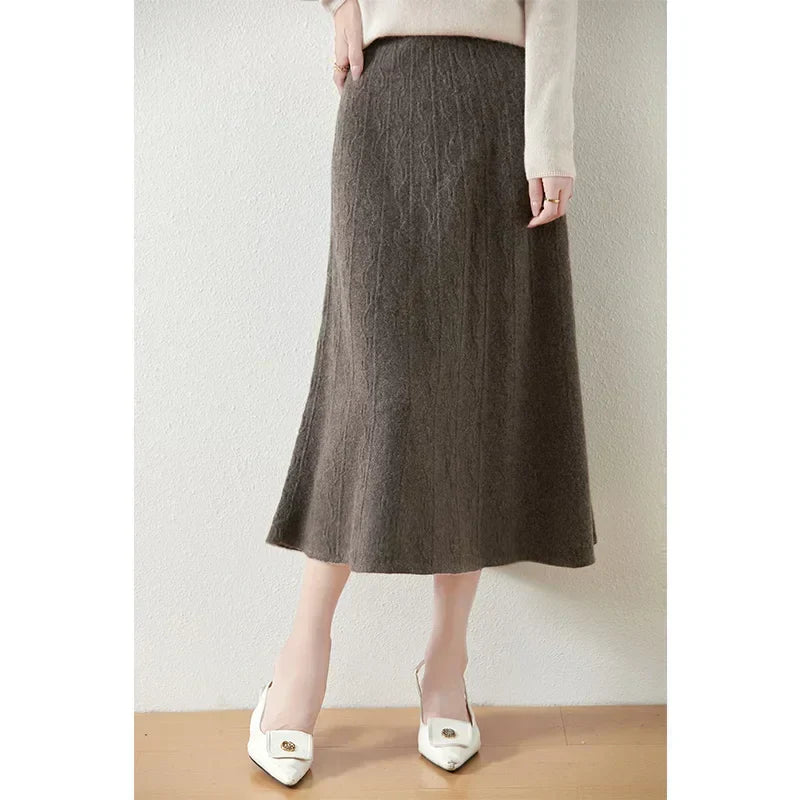 Quintessa | Women’s Knit Midi Skirt