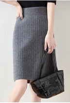 Borislava | Women’s Knit Midi Skirt — TOPNEWPLACE (view 2)