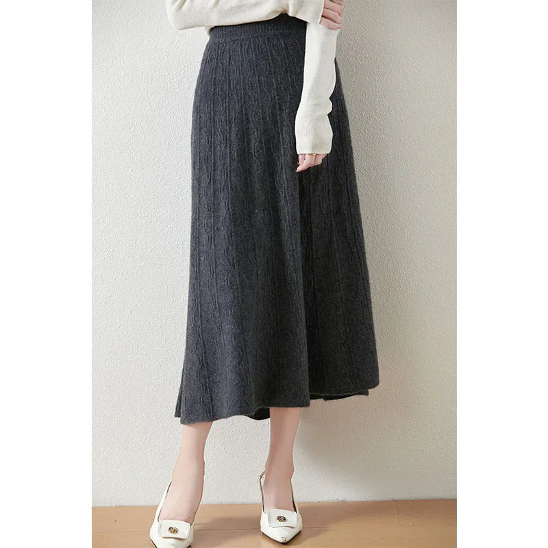 Quintessa | Women’s Knit Midi Skirt
