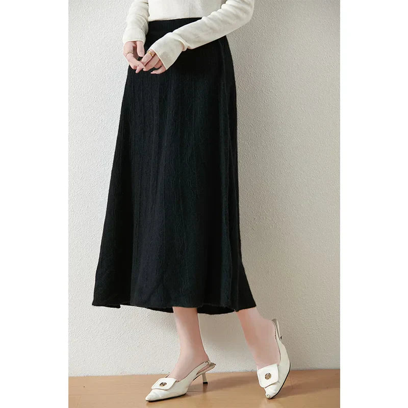Quintessa | Women’s Knit Midi Skirt — TOPNEWPLACE (view 12)