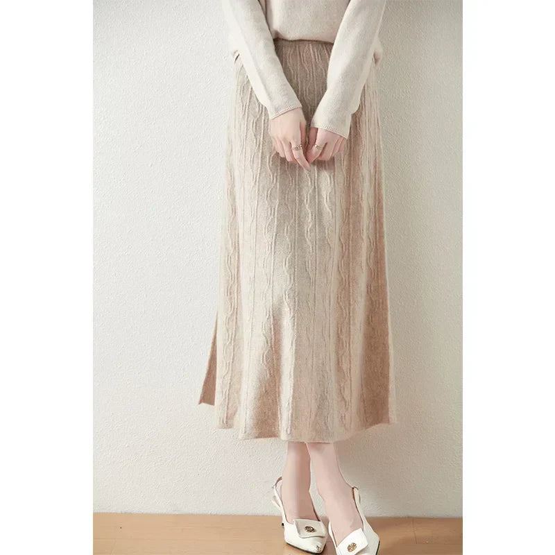 Quintessa | Women’s Knit Midi Skirt