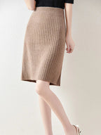 Borislava | Women’s Knit Midi Skirt — TOPNEWPLACE (view 7)