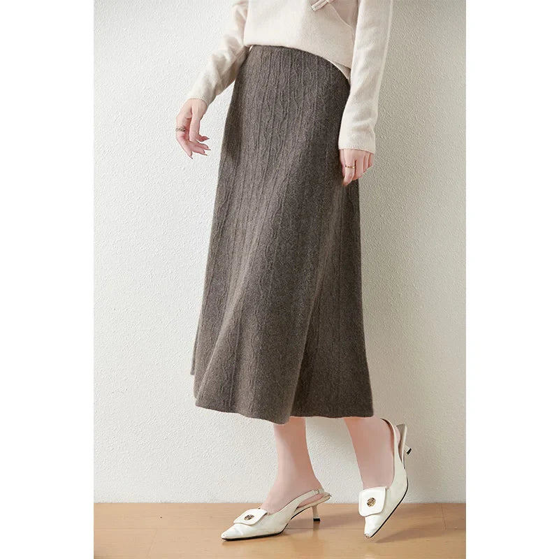 Quintessa | Women’s Knit Midi Skirt