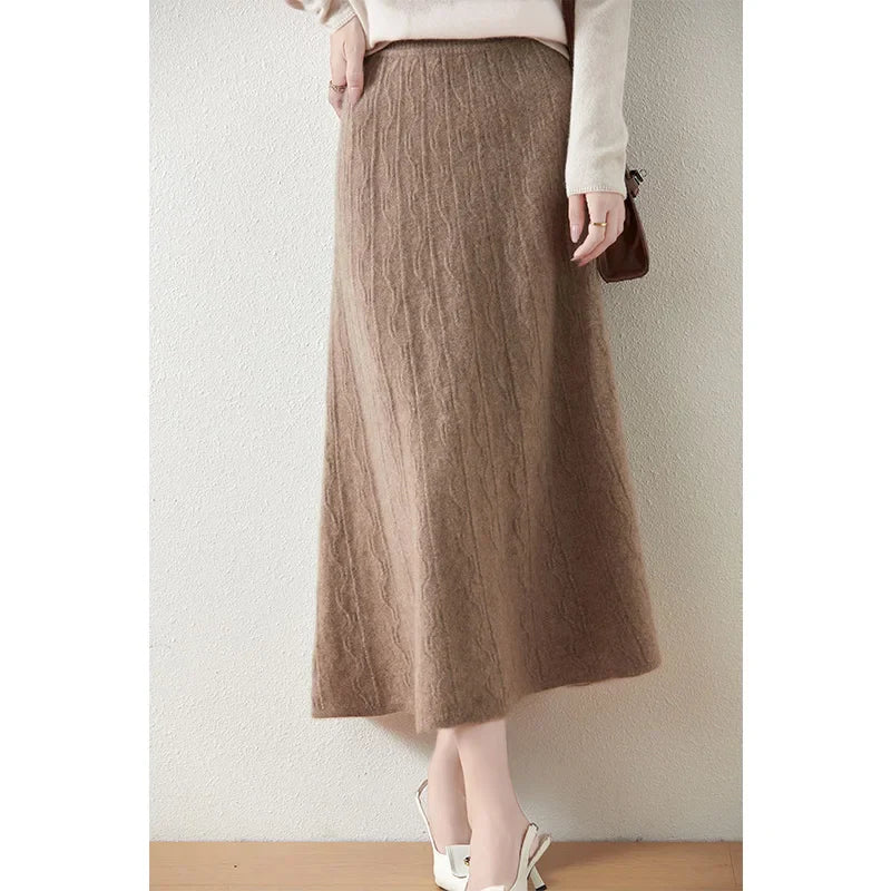 Quintessa | Women’s Knit Midi Skirt — TOPNEWPLACE (view 6)