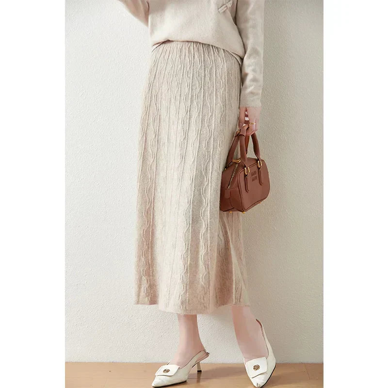 Quintessa | Women’s Knit Midi Skirt