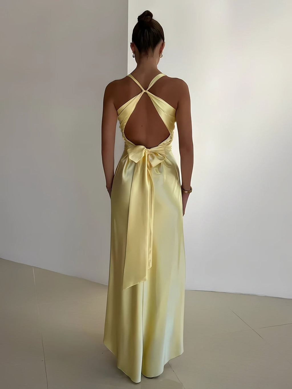 Women's Sleeveless Open Back Maxi Dress — view 2