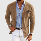 Men's Old Money Blazer With Lapel Collar — Comfortable