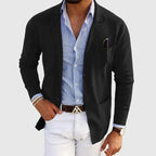 Men's Old Money Blazer With Lapel Collar — Comfortable