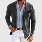 Men's Old Money Blazer With Lapel Collar — Comfortable