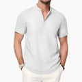 Men's Short Sleeve Henley Shirt — view 1