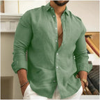 Leopold | Men's Linen Button-Down Shirt