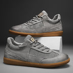 Xerxes | Men’s Lace-Up Mesh Texture Sneakers
