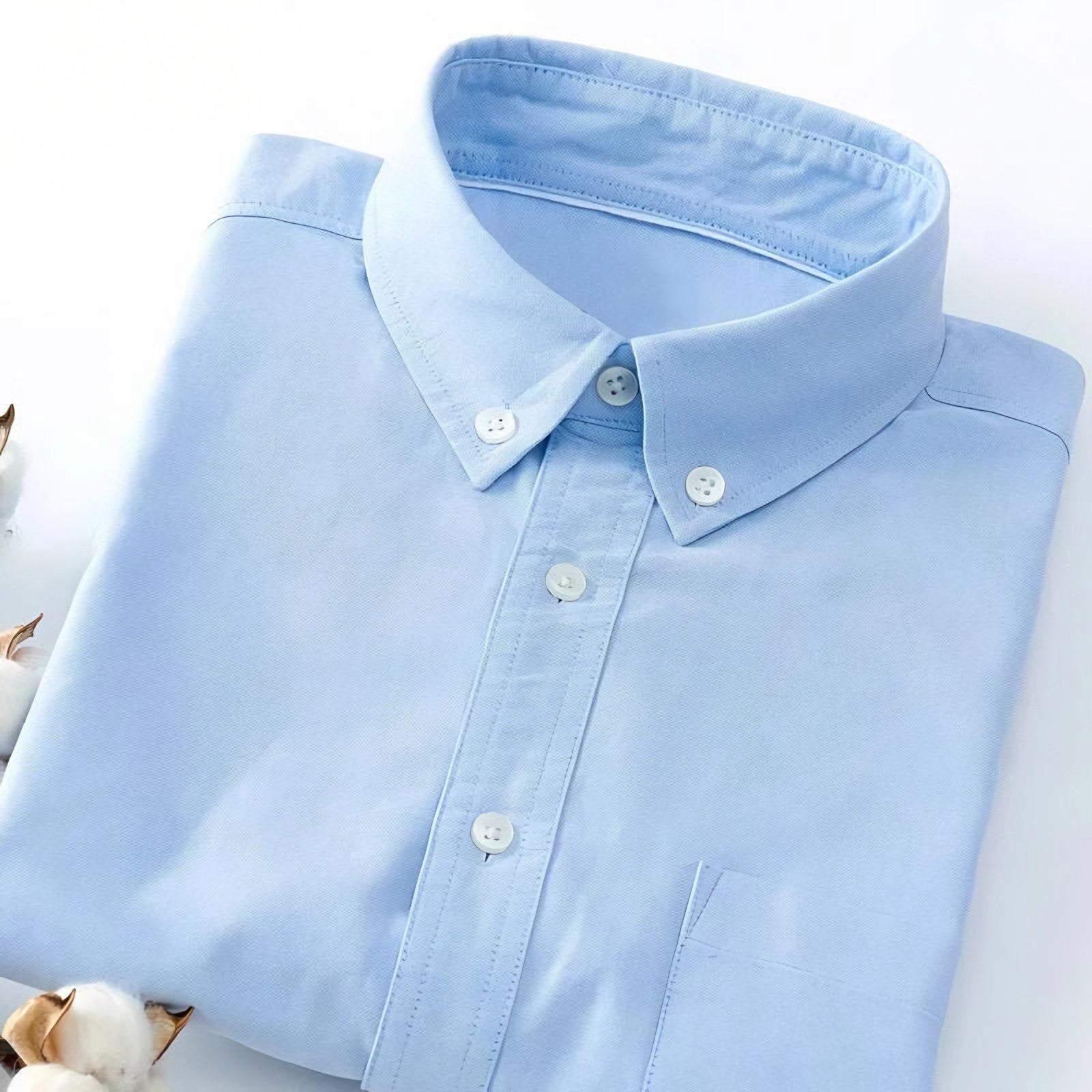 Men's Long Sleeve Button-Down Shirt — view 5
