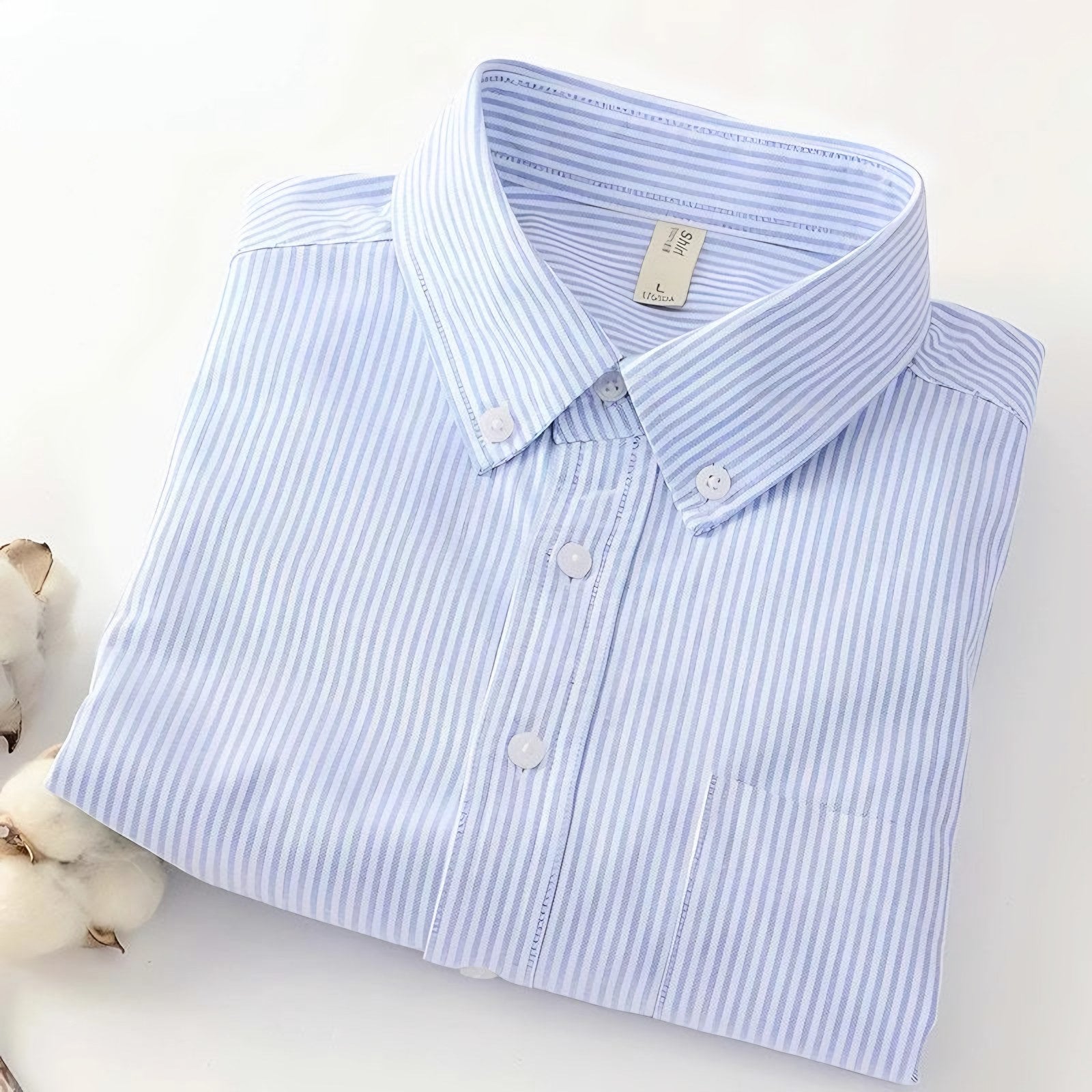 Men's Long Sleeve Button-Down Shirt — view 10
