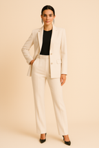 Esperanza | Women’s Lightweight Crepe Co-ord Two-Piece Suit — TOPNEWPLACE (view 2)