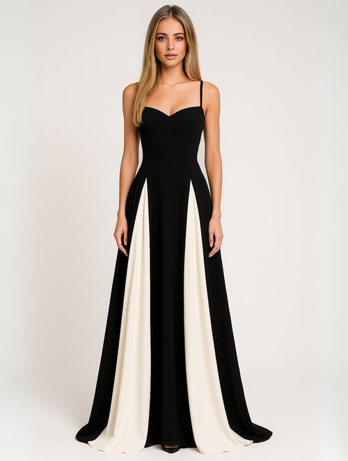 Women's Sweetheart Neckline Maxi Dress — view 1