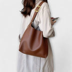 Olivia – Refined Leather Shoulder Bag