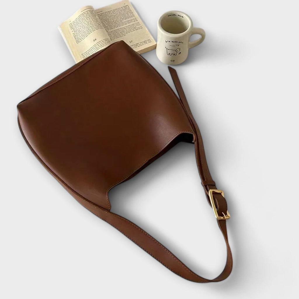 Olivia – Refined Leather Shoulder Bag