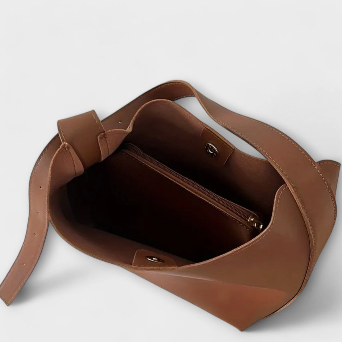 Olivia – Refined Leather Shoulder Bag