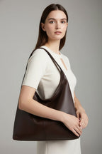 Maria | Women’s Timeless Tote Bag with Faux Outer and Large Inner Pocket