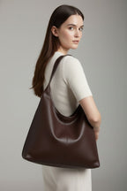 Maria | Women’s Timeless Tote Bag with Faux Outer and Large Inner Pocket