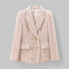 Anneliese | Women's Double-Breasted Tweed Blazer