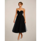 Women's Strapless Corset Maxi Dress — view 4
