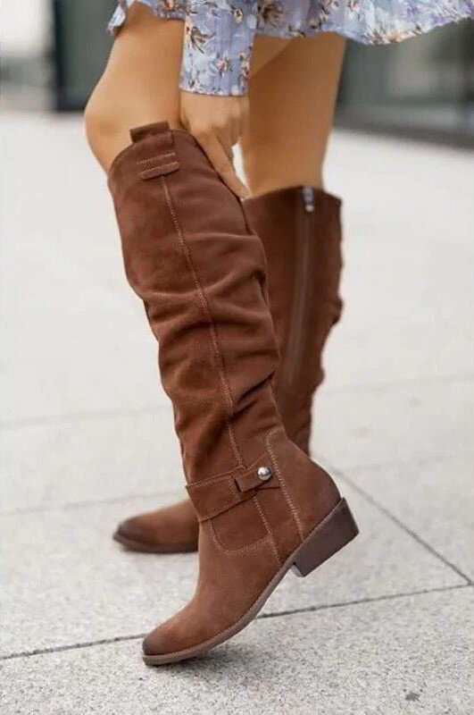 Samira | Women’s Knee-High Slouch Boots