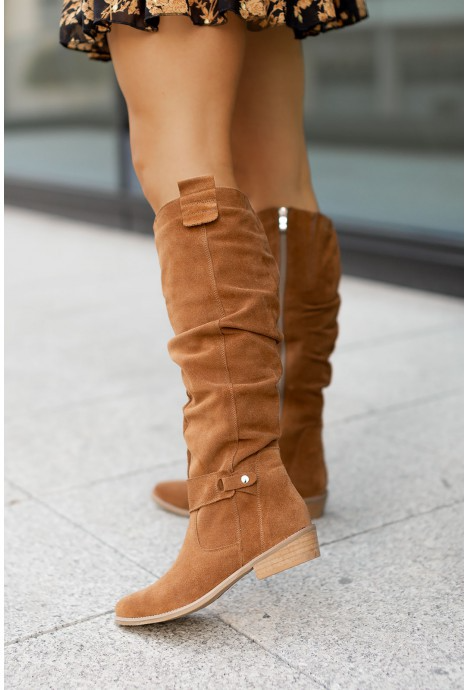 Samira | Women’s Knee-High Slouch Boots
