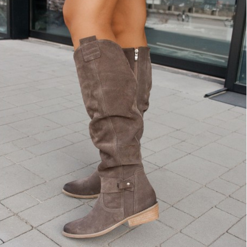 Samira | Women’s Knee-High Slouch Boots