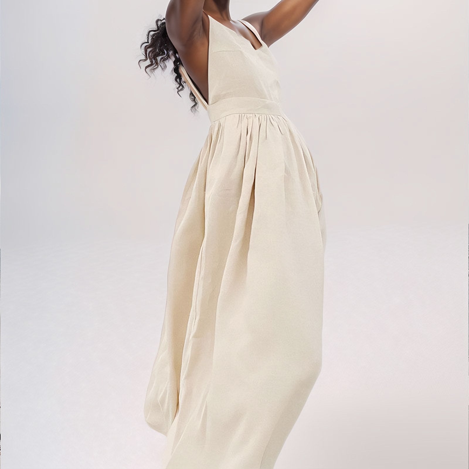 Women's Tie-Strap Maxi Dress — view 2