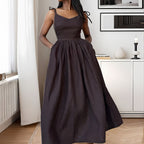 Women's Tie-Strap Maxi Dress — view 6