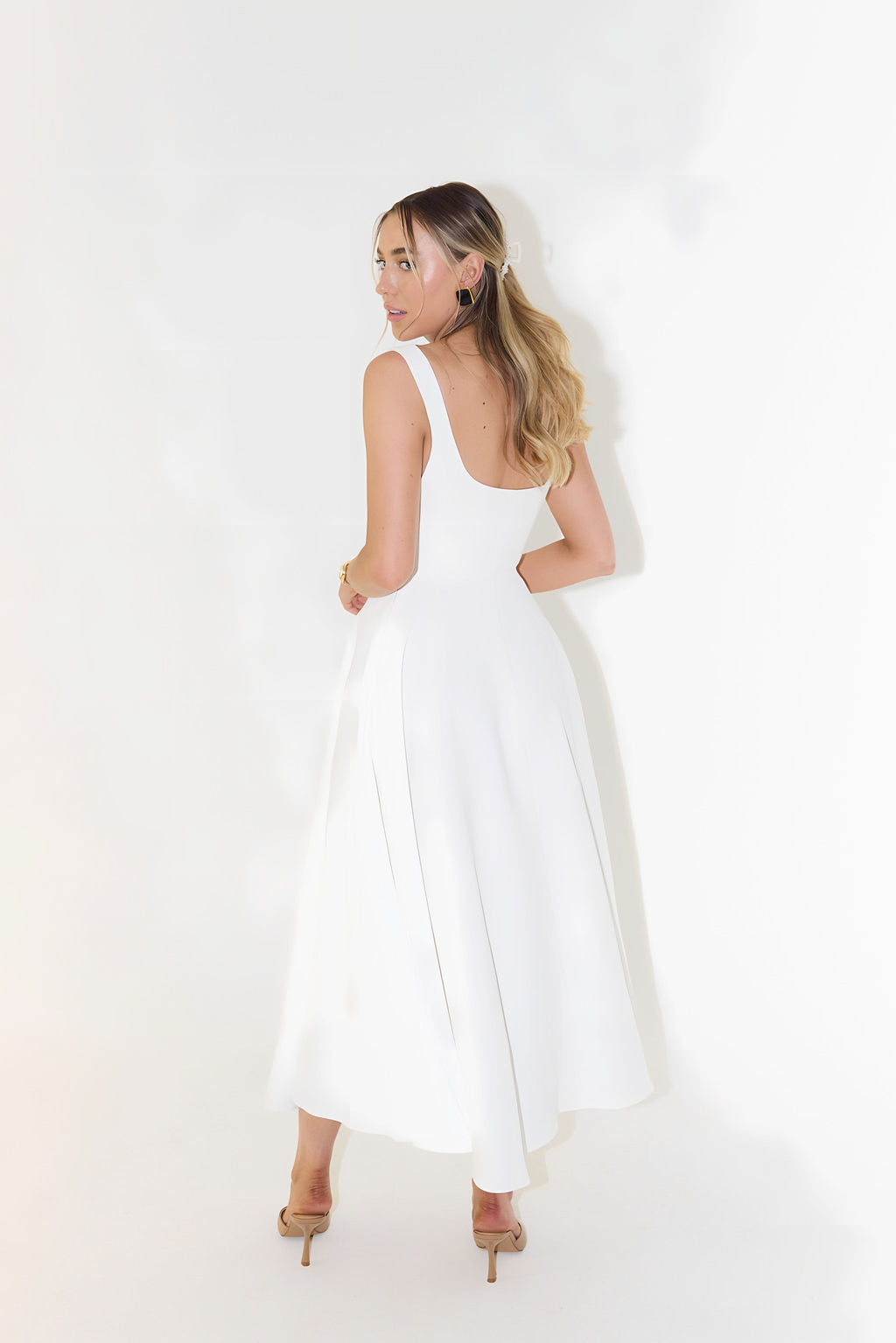 Women's Sleeveless A-Line Maxi Dress — view 4