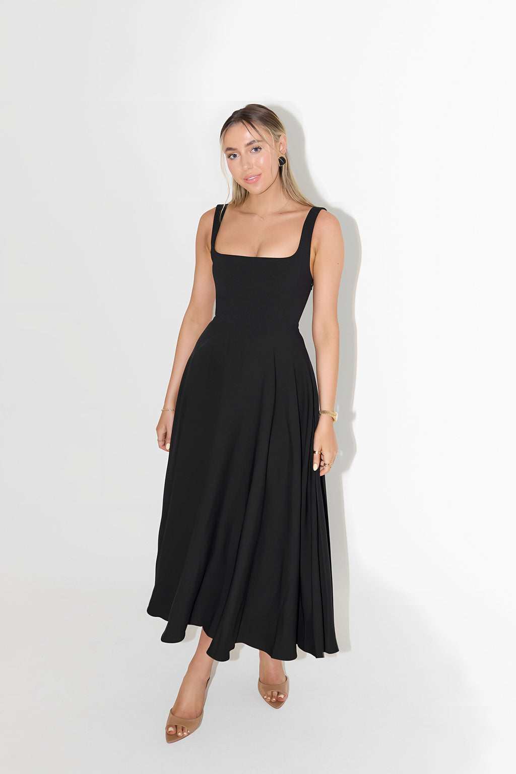 Women's Sleeveless A-Line Maxi Dress — view 5