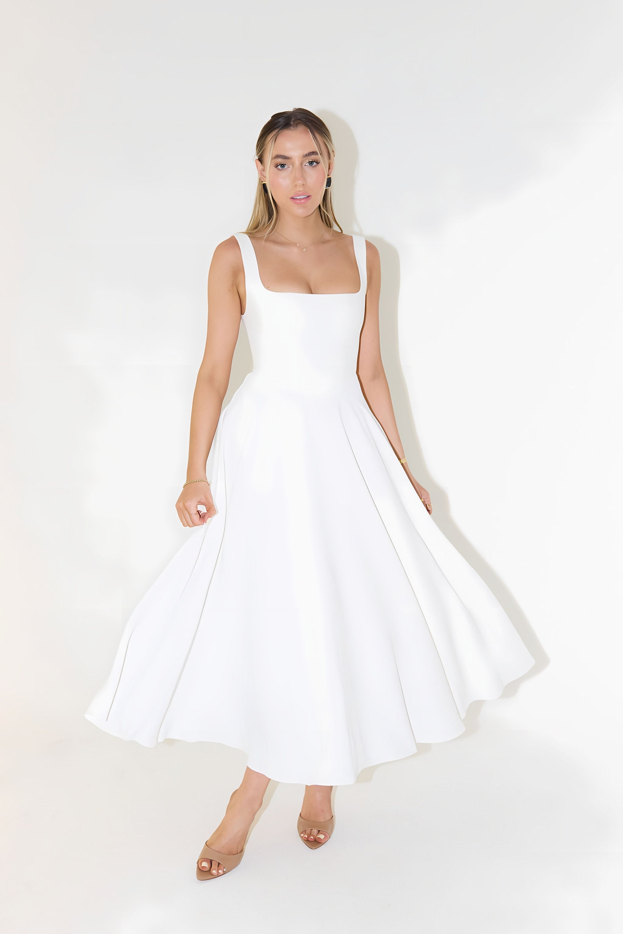 Women's Sleeveless A-Line Maxi Dress — view 1