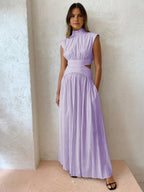 Women’s Cut-Out Maxi Dress High Neck — view 8