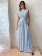 Women’s Cut-Out Maxi Dress High Neck — view 7