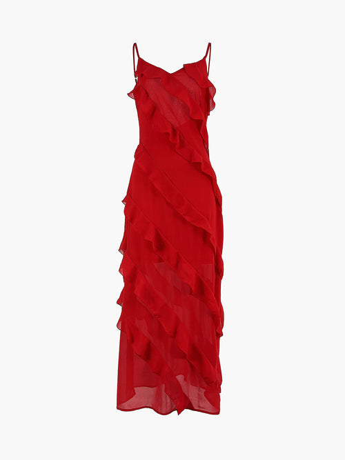 Women's Ruffle Maxi Dress — view 1