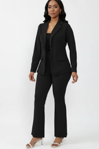 Perdita | Women's Wool Blends Two-Piece Suit — TOPNEWPLACE (view 4)