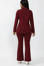 Perdita | Women's Wool Blends Two-Piece Suit — TOPNEWPLACE (view 6)