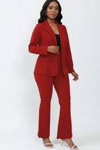 Perdita | Women's Wool Blends Two-Piece Suit — TOPNEWPLACE