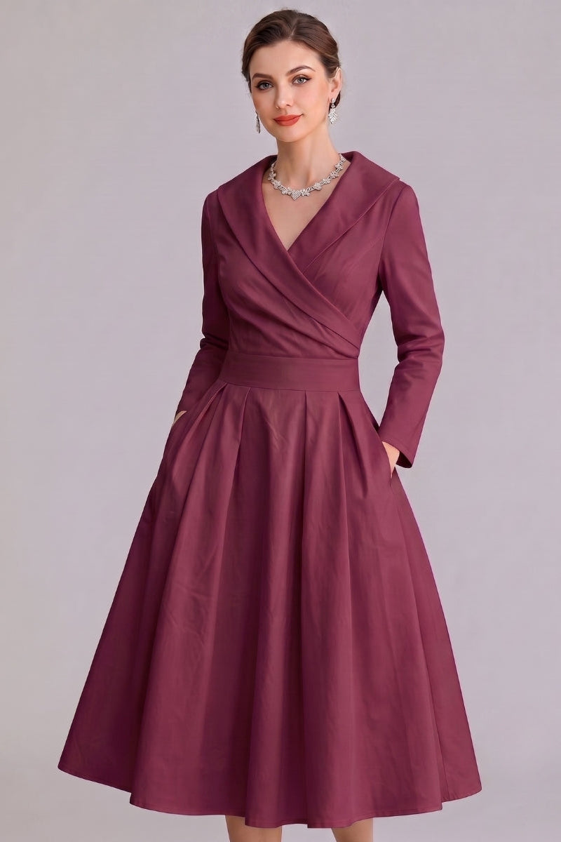 Yan | Refined Midi Dress