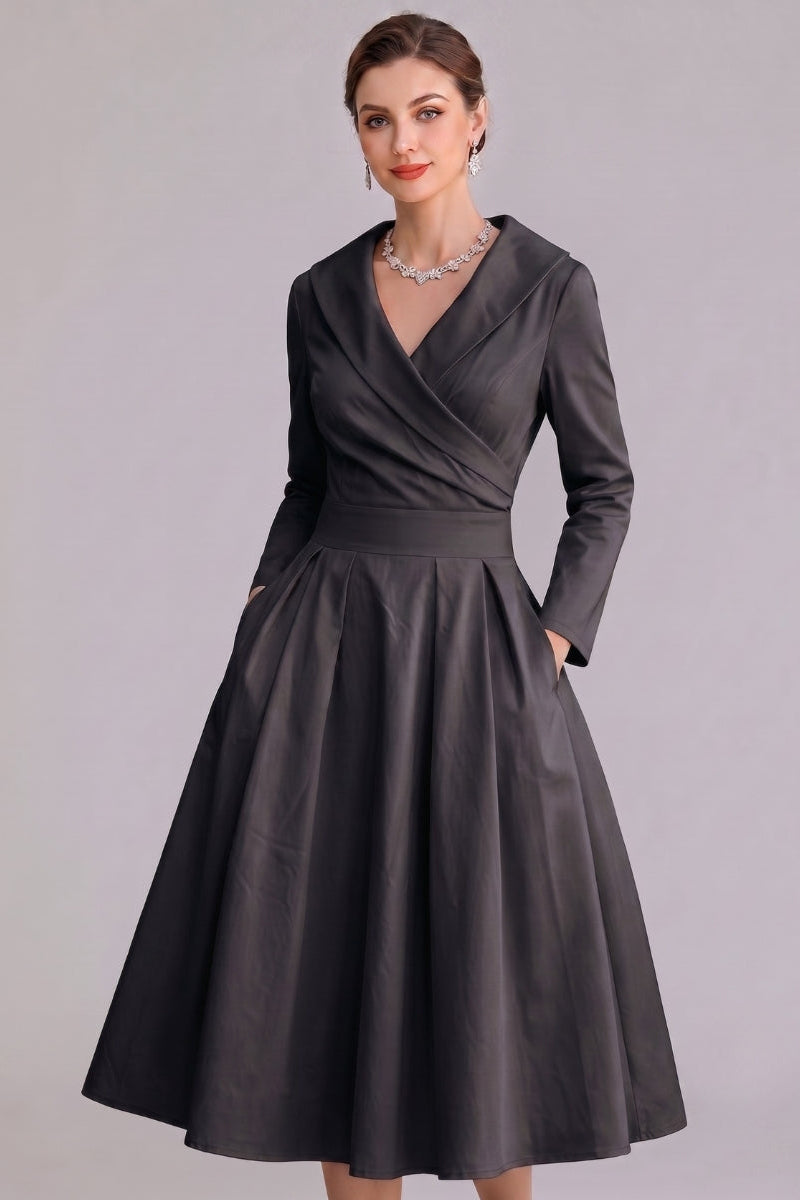 Yan | Refined Midi Dress