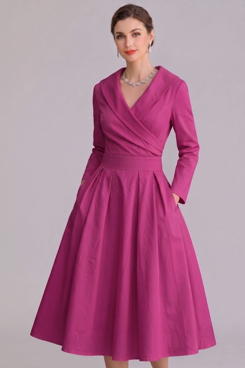 Yan | Refined Midi Dress