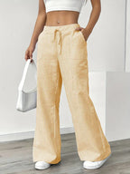 Bernice | Women’s Boho Beach Flare Trousers — TOPNEWPLACE (view 2)