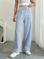 Bernice | Women’s Boho Beach Flare Trousers