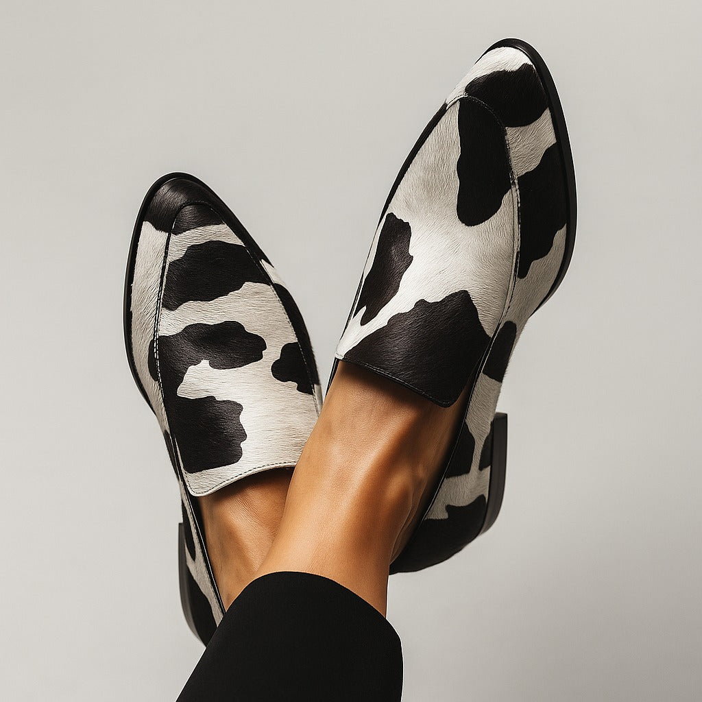 Grace | Animal Print Loafers — TOPNEWPLACE