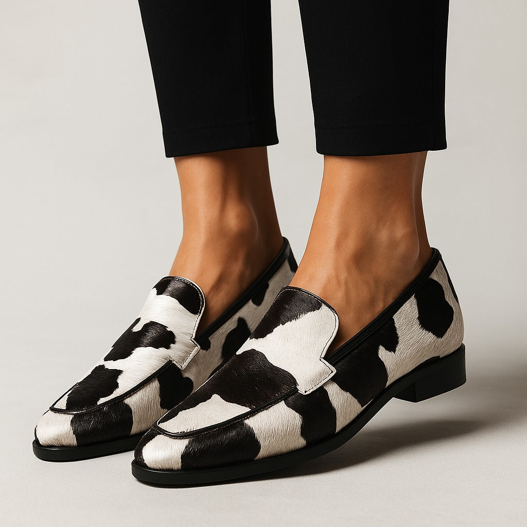 Grace | Animal Print Loafers — TOPNEWPLACE (view 2)