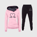 Jacqueline | Women’s Long Sleeve Hoodie Joggers Outfit Set